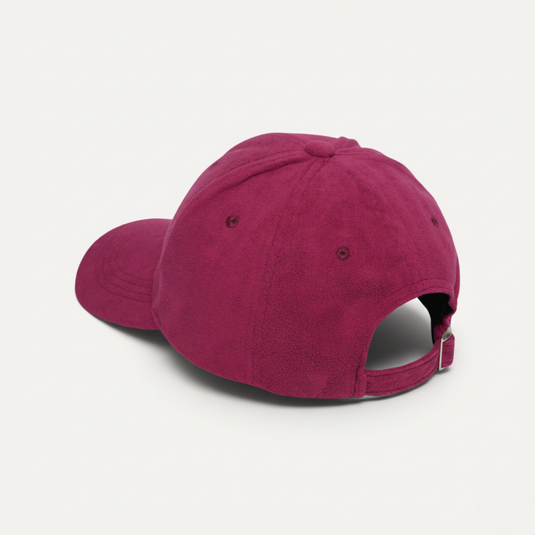 The Daily Baseball Cap – Wine Suede