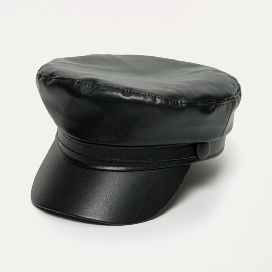 The Night Shift Flat Top Cap (Black)