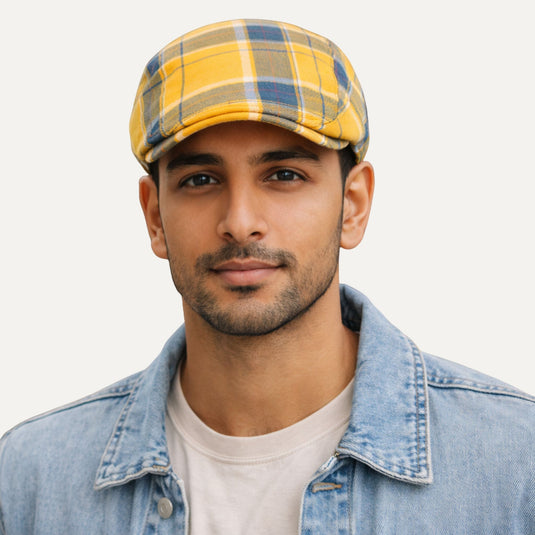 The Crosswalk Ivy Cap – Mustard Check