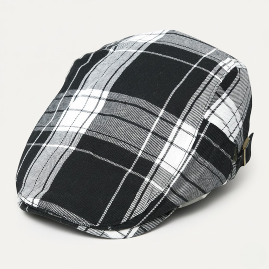The Crosswalk Ivy Cap – Black Check