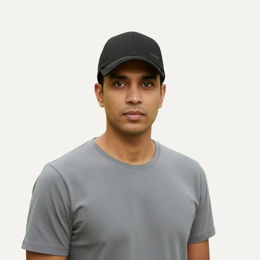 The Quiet Motion Baseball Cap – Black