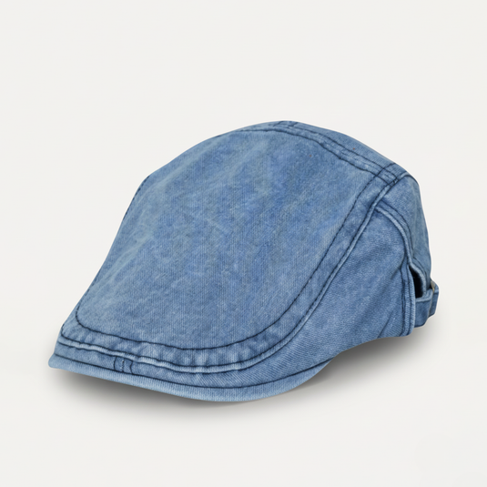 Chokore Denim Flat Ivy Cap (Denim Blue)