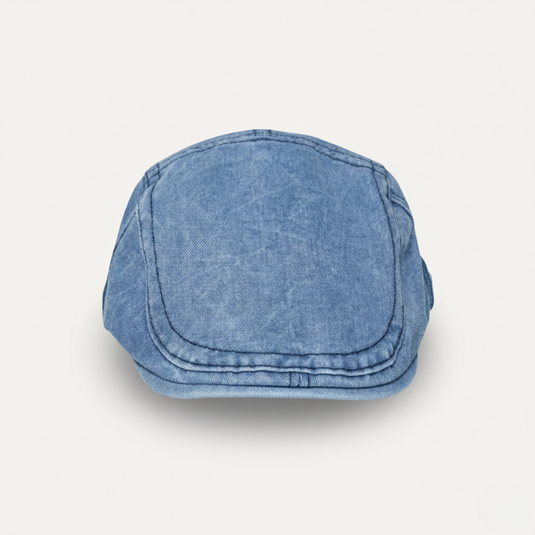Chokore Denim Flat Ivy Cap (Denim Blue)