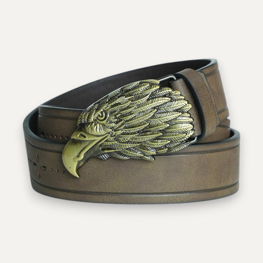 The Watchful Eagle Belt – Brown