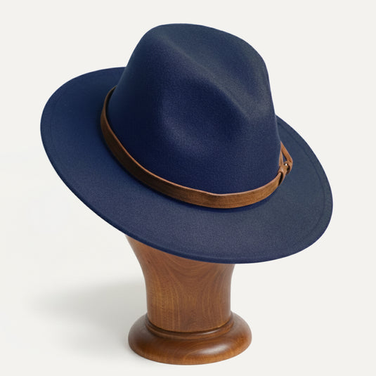 The Midnight Drift Fedora (Navy)
