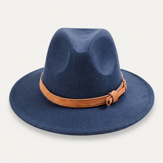 The Midnight Drift Fedora (Navy)