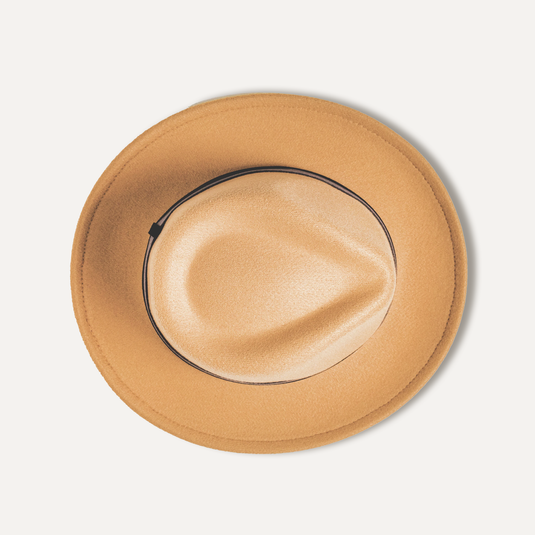 Chokore Vintage Fedora Hat (Beige)