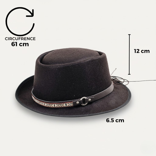 The After Dark Fedora (Black)