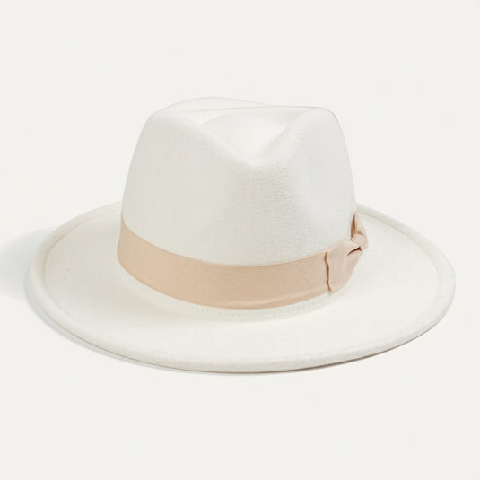 The Quiet Flex Fedora (Ivory)