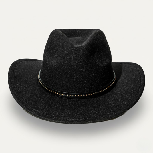 The High Plains Cowboy Hat (Black)