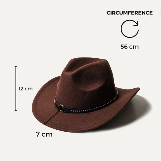 The High Plains Cowboy Hat (Brown)