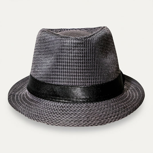 The Quiet Authority Fedora (Charcoal)
