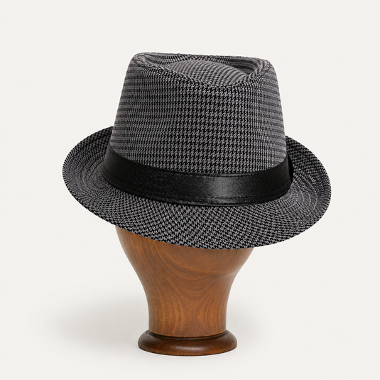 The Quiet Authority Fedora (Charcoal)