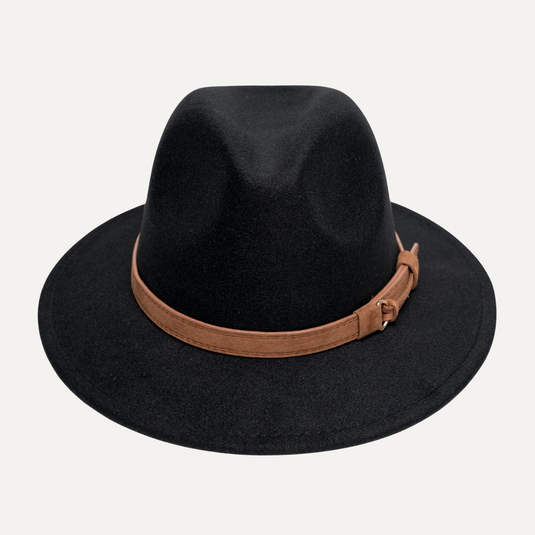 Medium Brim Fedora (Sand Beige)