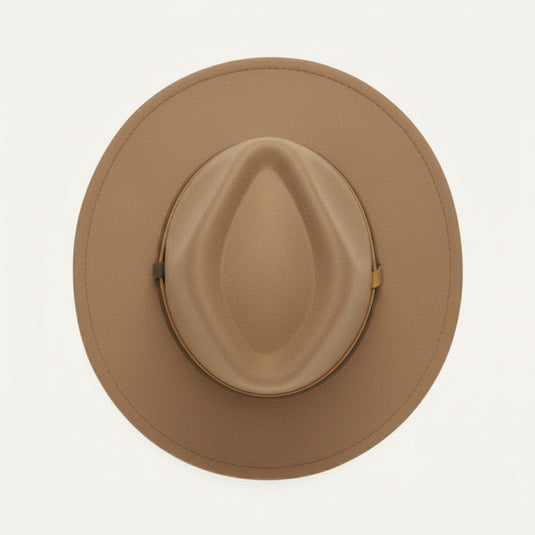 Fedora Hat with Leather Band