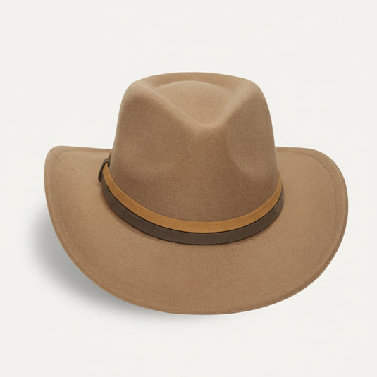 Fedora Hat with Leather Band
