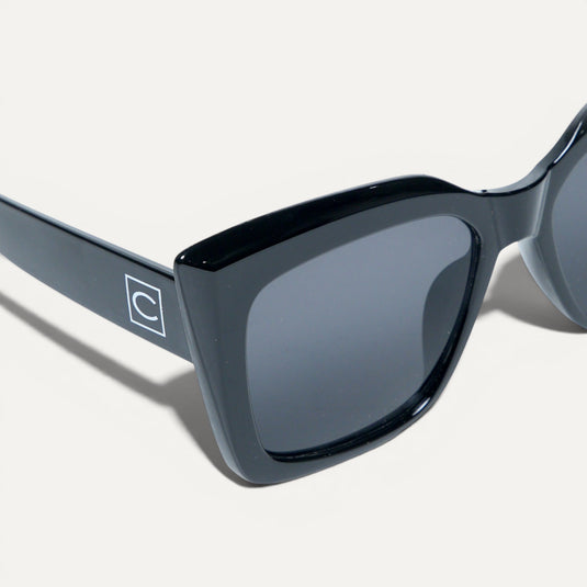The Statement Line Sunglasses – Black
