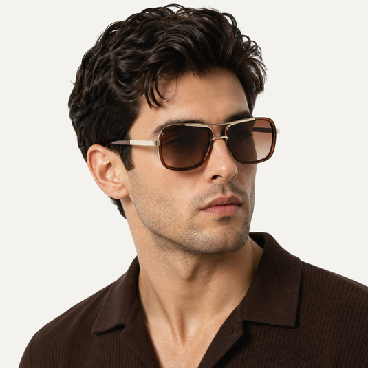 The Wayfinder Sunglasses – Brown Gradient