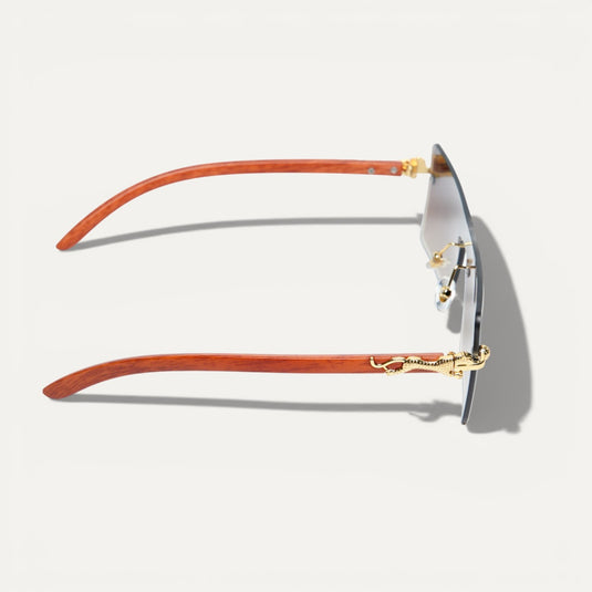 The Quiet Line Sunglasses – Brown Tint