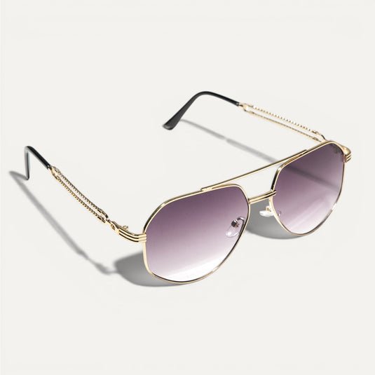 The Gilded Line Sunglasses – Gold