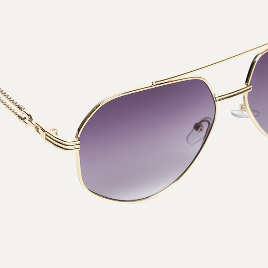 The Gilded Line Sunglasses – Gold