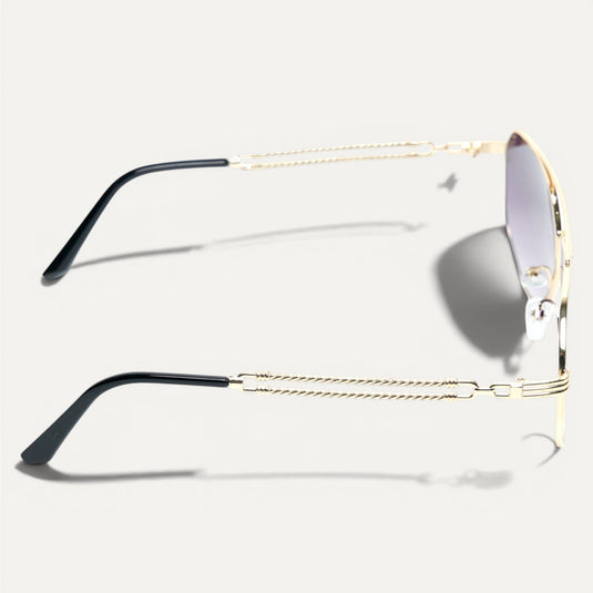The Gilded Line Sunglasses – Gold
