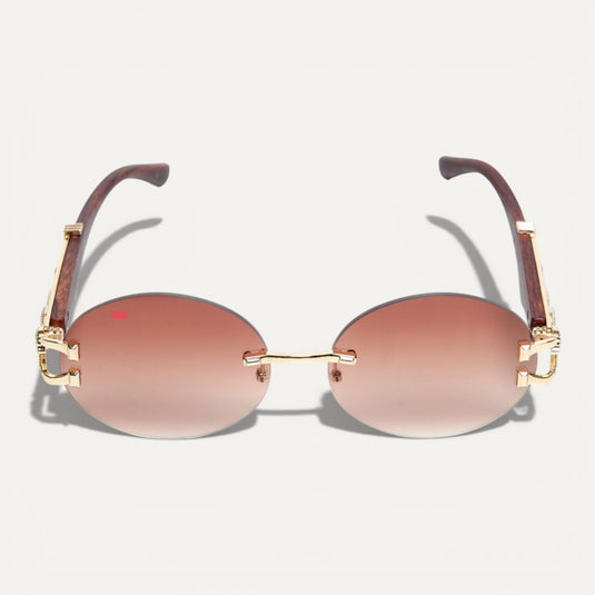 The Mark Sunglasses – Brown Tint