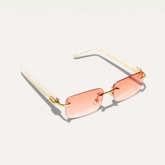 The Quiet Glow Sunglasses – Blush