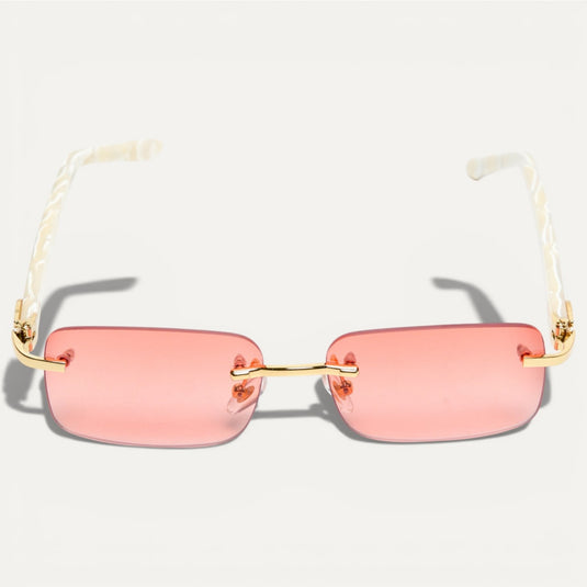 The Quiet Glow Sunglasses – Blush