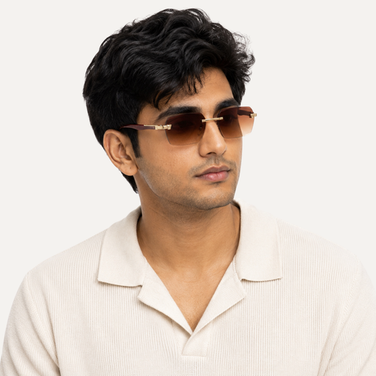 The Grounded Edge Sunglasses – Amber