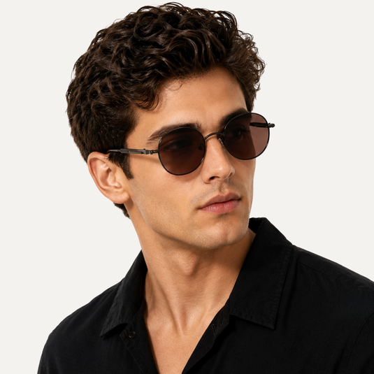 The Quiet Orbit Sunglasses – Brown