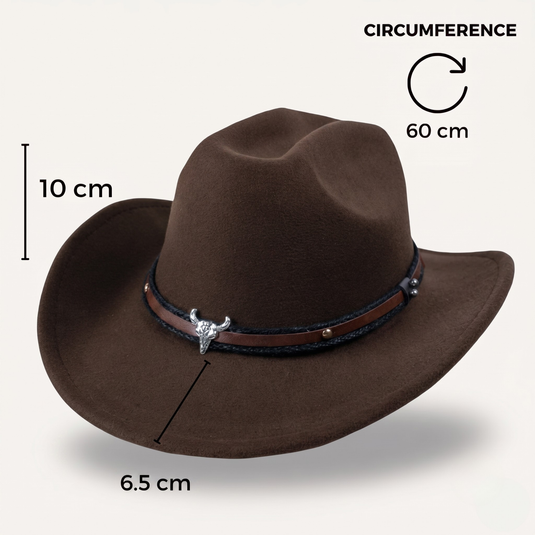 The Trailwood Cowboy Hat (Brown)