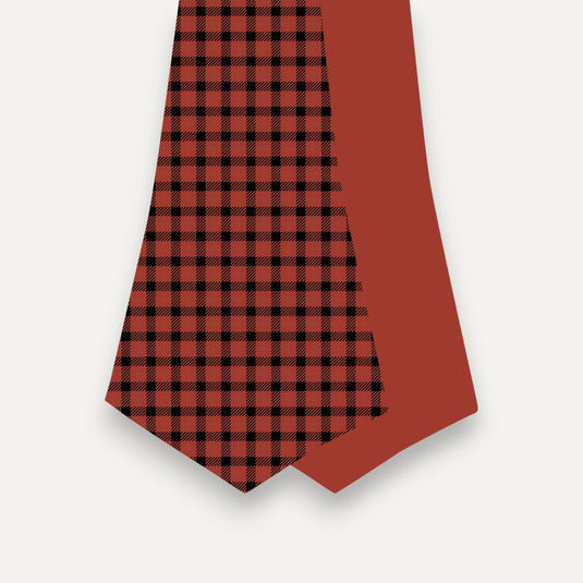 The Brickline Check Cravat
