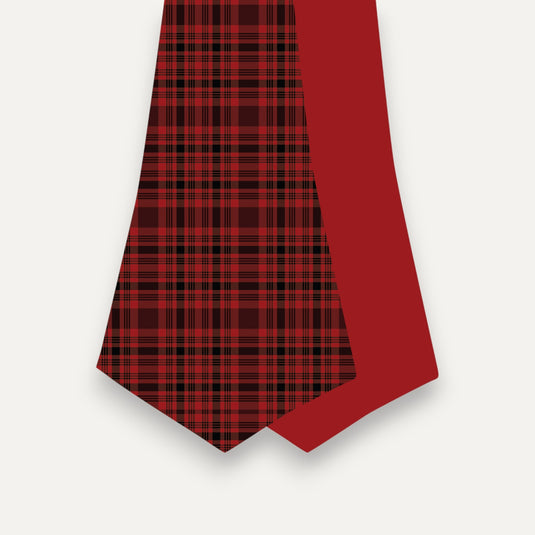 The Plaid Interval Cravat