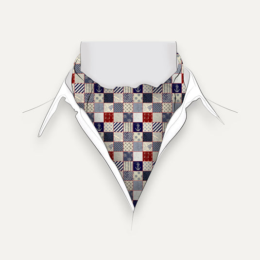 The Nautical Patch Cravat
