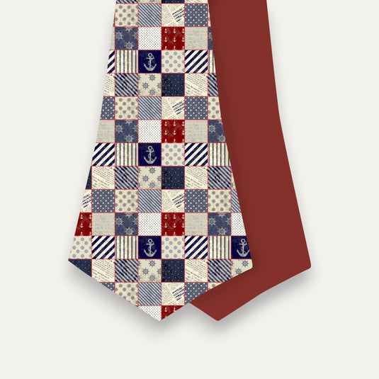 The Nautical Patch Cravat
