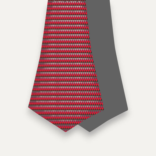 The Chevron Grid Cravat