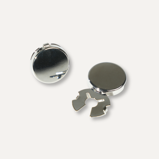 The Classic Disc Cuff Buttons – Gunmetal