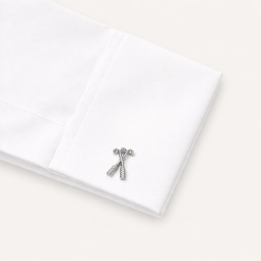 The Golf Club Cuff Links – Silver