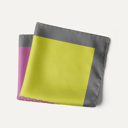 The Leaf Lattice Pocket Square