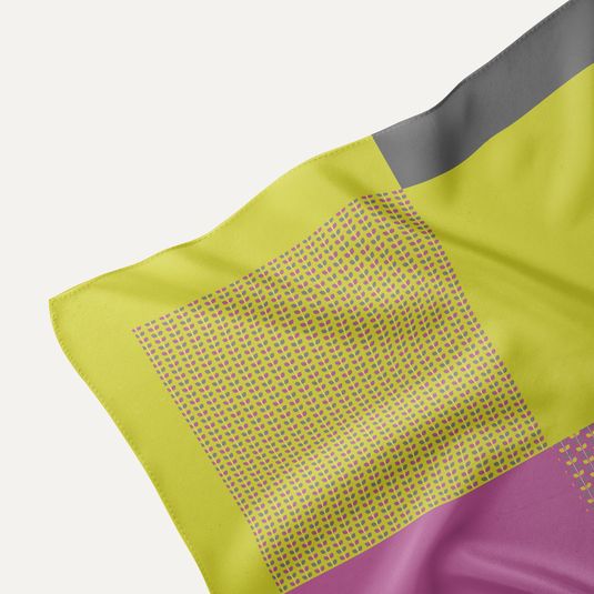 The Leaf Lattice Pocket Square