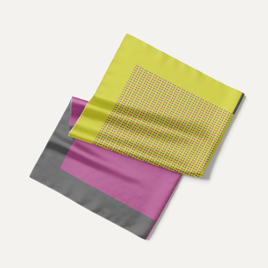 The Leaf Lattice Pocket Square