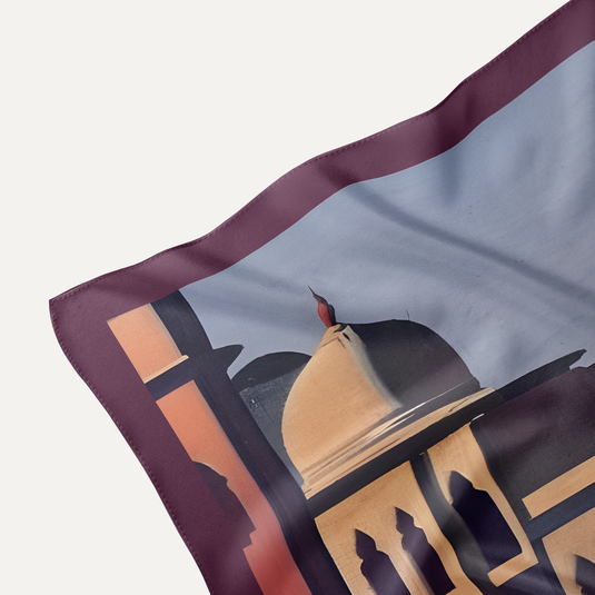 The Arte Pocket Square – Lucknow (Nawabi Arches)