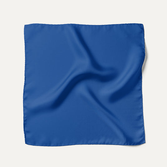 The Everyday Solid Pocket Square – Royal Blue