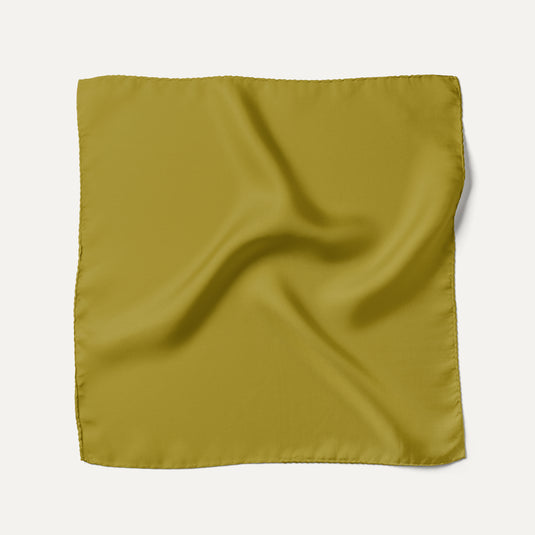 The Everyday Solid Pocket Square – Mustard