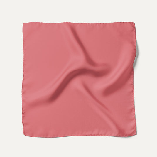 The Everyday Solid Pocket Square – Dusty Rose
