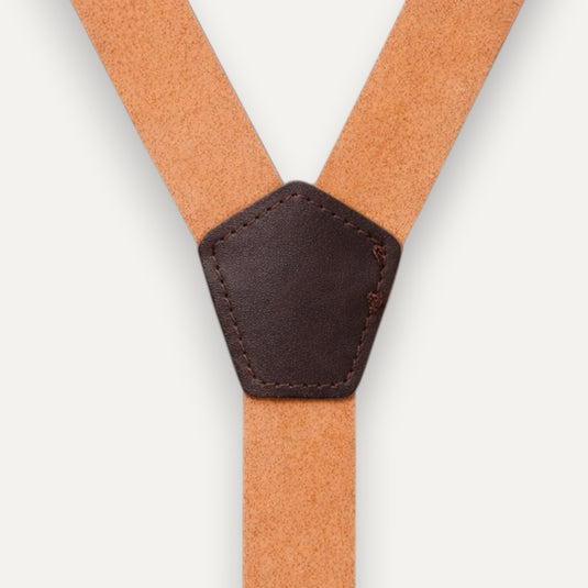 The Craft Line Suspenders — Chocolate Brown