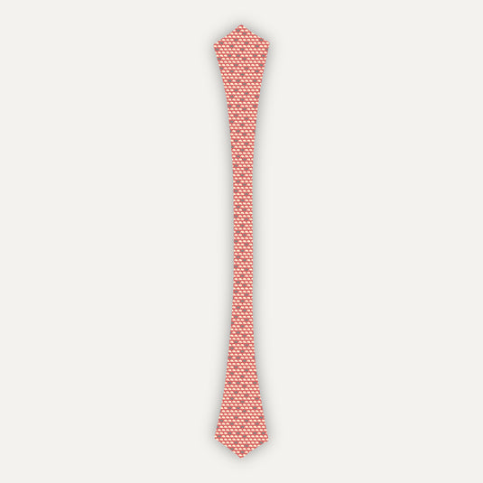 The Elephant Trail Cravat – Soft Brick with Sand