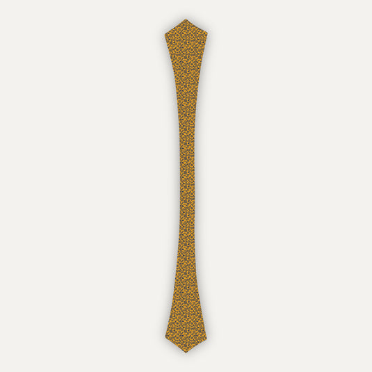 The Garden Chronicle Cravat – Mustard with Blue