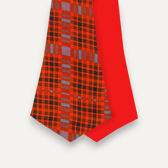 The Assertive Plaid Cravat